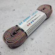 multi coloured glitter lace 