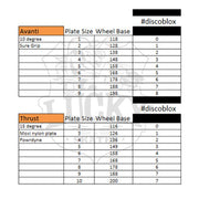 disco blox moxi size chart 