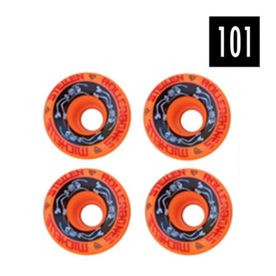 roller skate park wheels 101a orange 