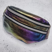 SHINY FANNY PACK BUM BAG RAINBOW 