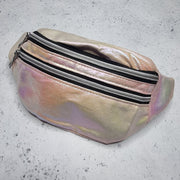 SHINY FANNY PACK BUM BAG PINK 