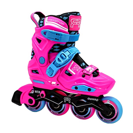 Kids Adjustable Pink FR EZX Adjustable Inlines - Lucky Skates