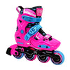 kids adjustable rollerblade inline skates pink blue 