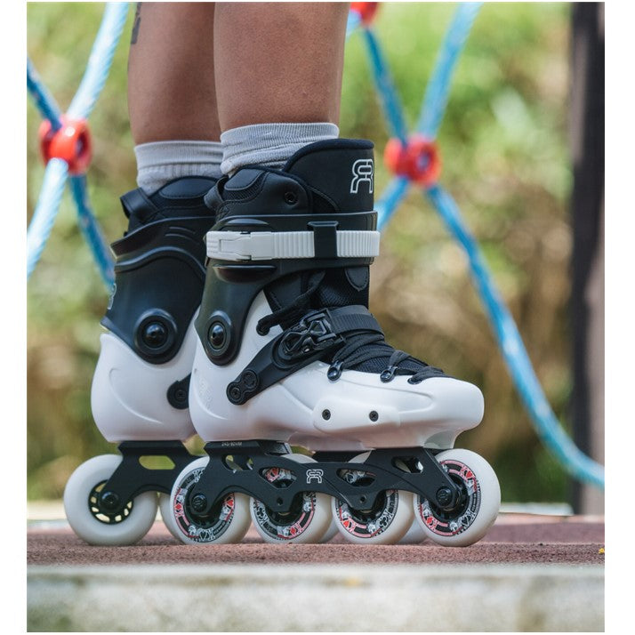 FR FR1 80mm White Inline Skates