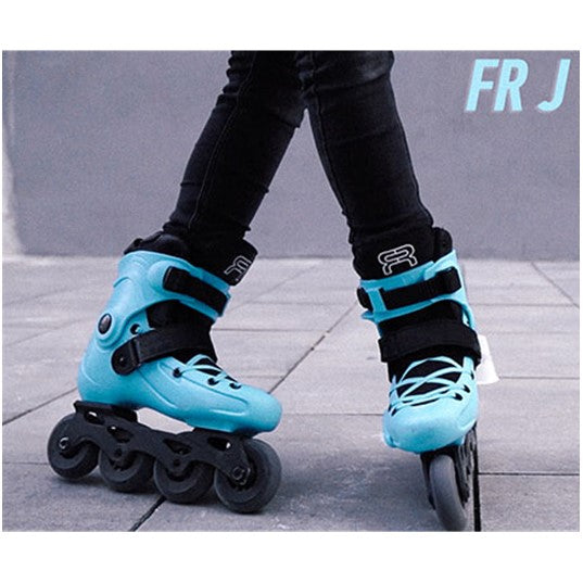 Kids Adjustable FR FRJ Light Blue Inline Skates