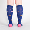 Glazed Galaxy Knee High Socks