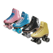 glitter rollerskates