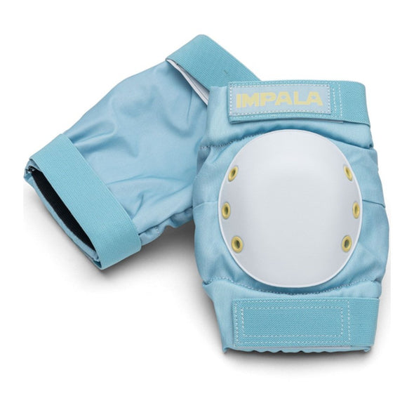 sky blue kids junior 'Impala' protective set knee pads knee pads 
