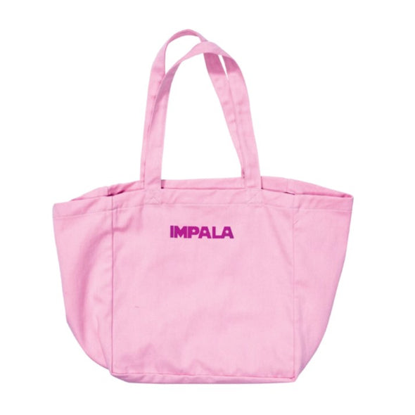 baby pink large tote bag rollerskates rollerblades 'Impala' 