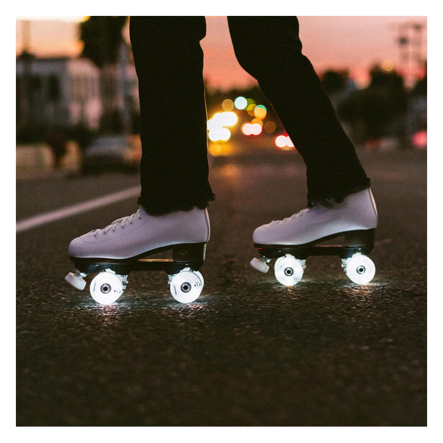 white light up roller skate wheels