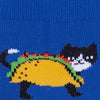 Let's Taco Bout Cats Womens Crew Socks
