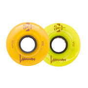 Luminous Light Up Quad Wheels Sunray Glow 85A - 4 pack - Lucky Skates