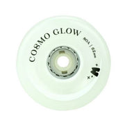 Moxi Skates Light Up Cosmo Glow White Rain Wheels 80A - 4 Pack - Lucky Skates