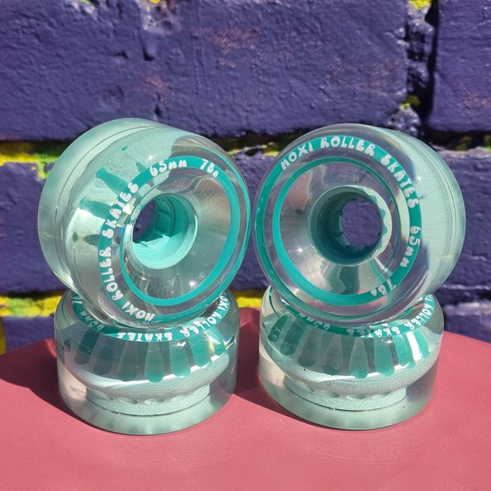 Buy Moxi Gummy Wheels Honeydew/Green 8 Wheels total