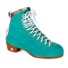 teal moxi jack 2 leather suede artistic skate boot 