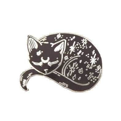 Black Magic Cat Pin