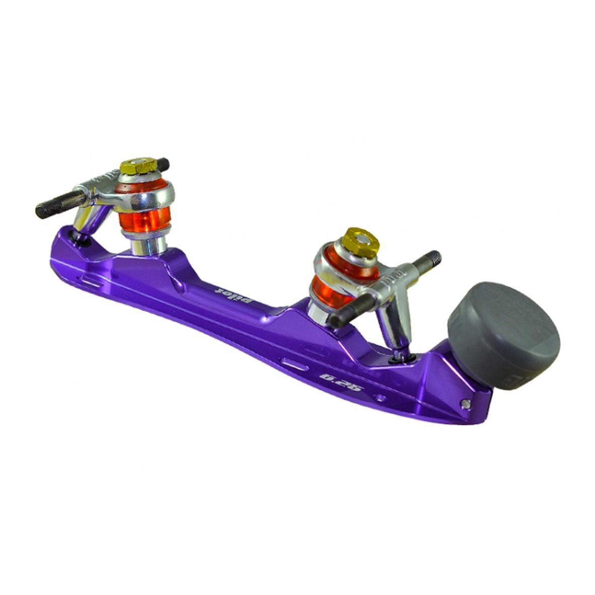 PURPLE ALUMINIUM ROLLERSKATE PLATE 