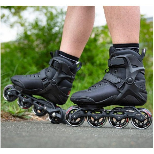 Powerslide Phuzion Radon Black 80 Inline Skates - Lucky Skates