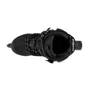 powerslide tri inline skate all black with trinity frame 