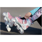 Powerslide Phuzion Argon Rose 80 Inline Skates - Lucky Skates