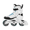white tri inline skates 90mm 'Freeze' 