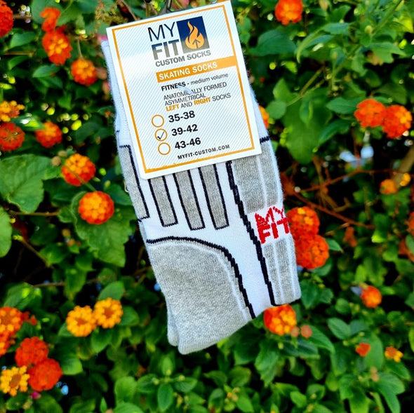 MyFit Powerslide Skating Socks