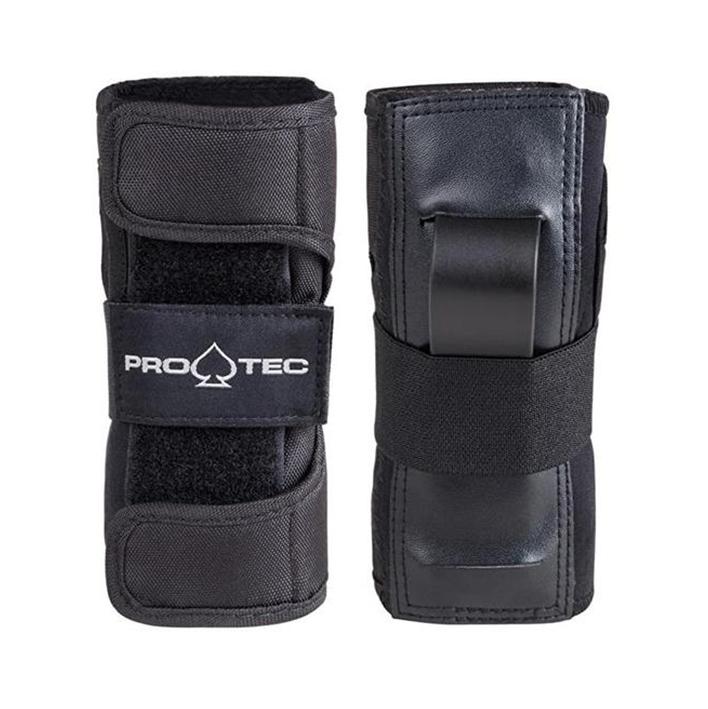 skate black wrist protective guards 