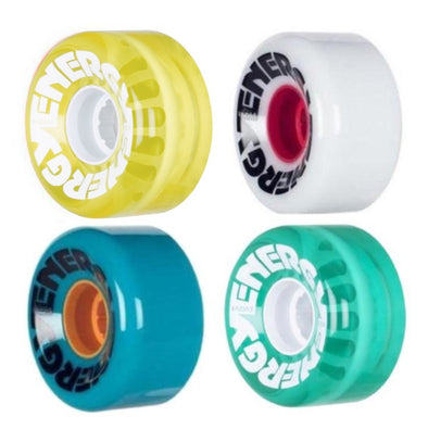 roller skate outdoor wheels 62mm 78a yellow white teal clear green 'Radar Energy' 