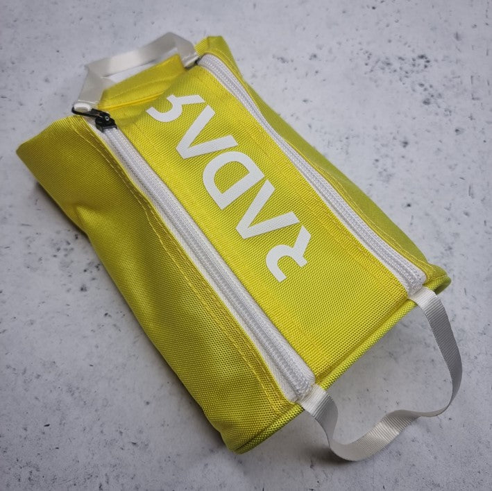 yellow roller skate wheel bag