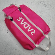 pink roller skate wheel bag