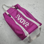 purple roller skate wheel bag