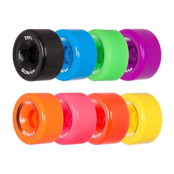 indoor outdoor coloured roller skate wheels 