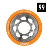 radar alloy hub orange  99a quad wheels 59mm 