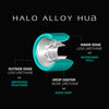 Radar Halo Alloy Wheels 99A - 4 pack