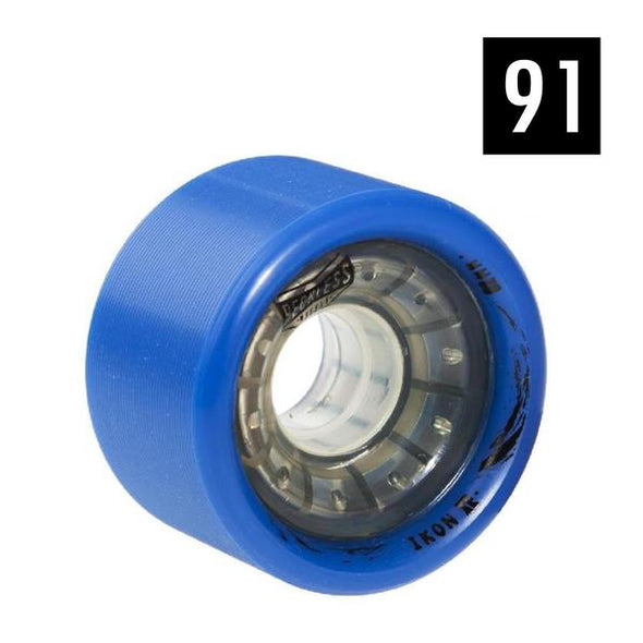 91a roller derby wheels blue 