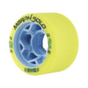 indoor roller skate derby wheels yellow 91a 'solo morph' 