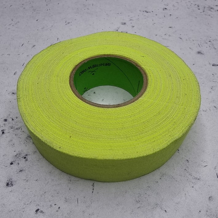 yellow renfrew hockey tape roll