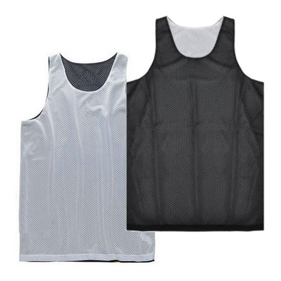 black and white reversible sports singlets scrimmage 