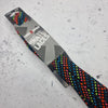 black rainbow  72 inch skate laces 