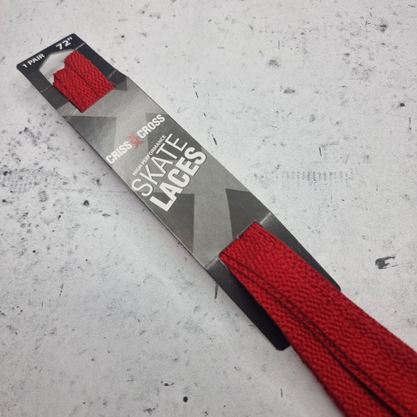 red  72 inch skate laces 
