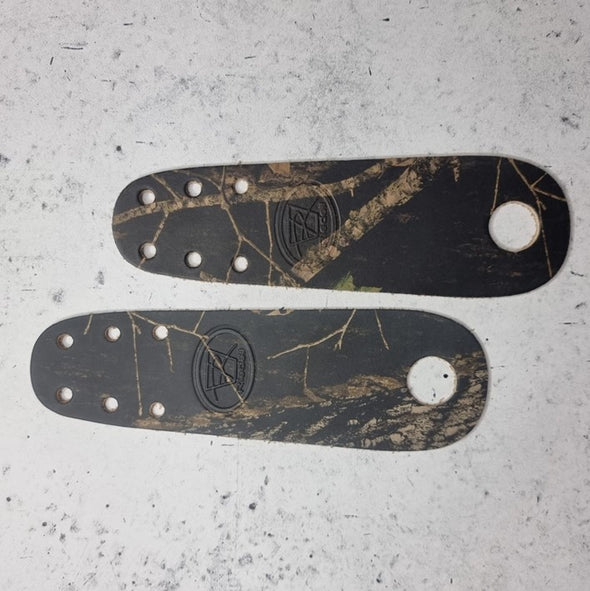 camo leather roller skate toe guard strip protectors