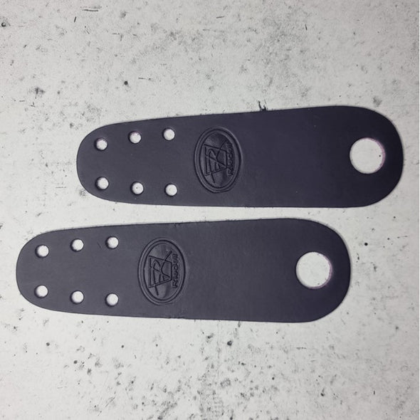 purple leather roller skate toe guard strip protectors