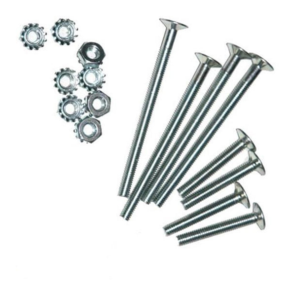 roller skate mounting bolts nuts kit 