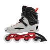 mens womens inline rollerblades free ride urban grey red skates 