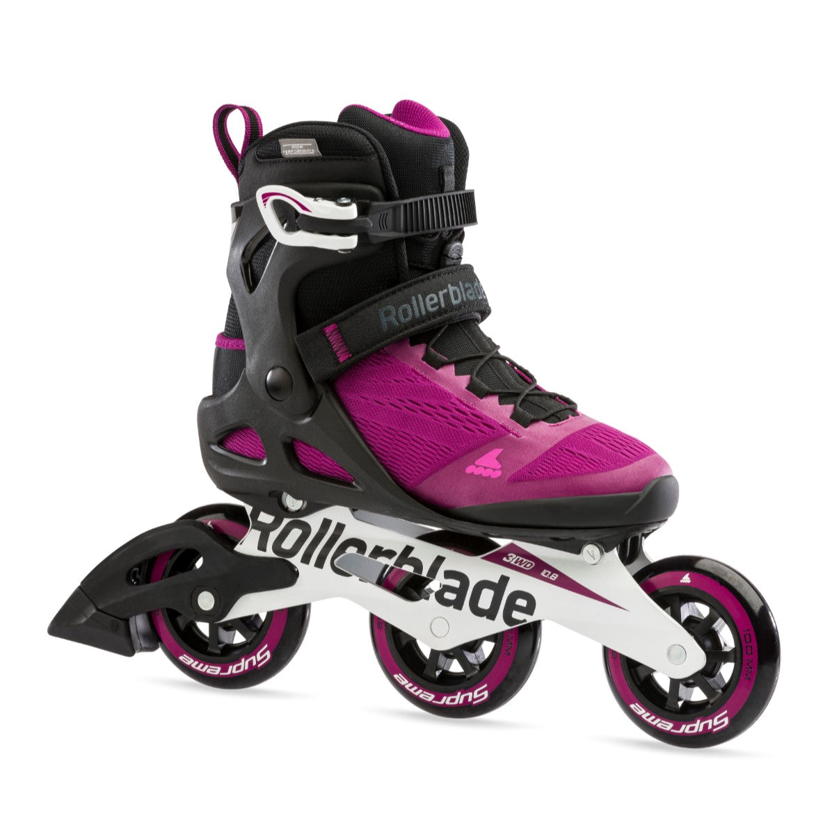 Rollerblade Macroblade 100 3WD W Violet Inline Skates *Last Pairs* US 6.5, US 9.5 - Lucky Skates