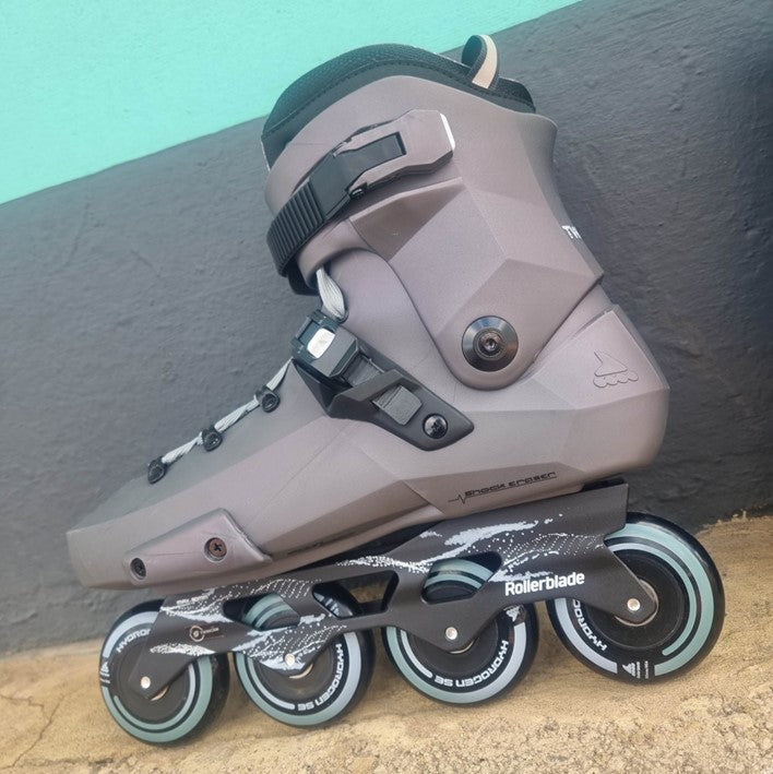 grey purple inline skates 80mm urbans 