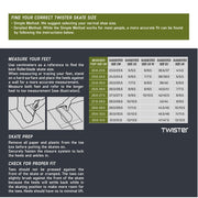 rollerblade twister size chart 