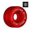 red jam skate wheel elite 62mm 101a