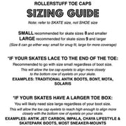 Rollerstuff Red Toe Caps - Lucky Skates