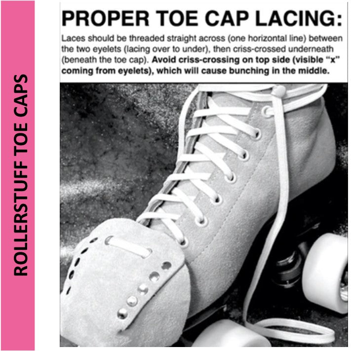 how to lace rollerstuff toe caps